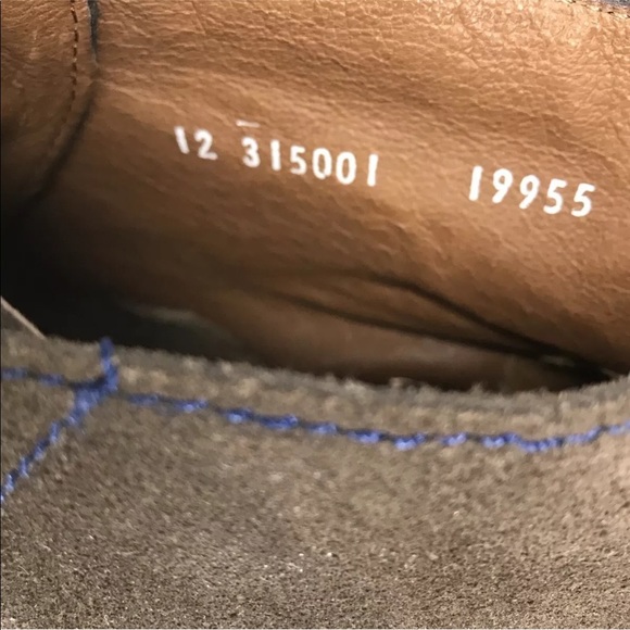 JD FISK Mens Fredrick Brown Suede CHUKKA Desert lace up Ankle Boots Size 12 - Picture 7 of 9